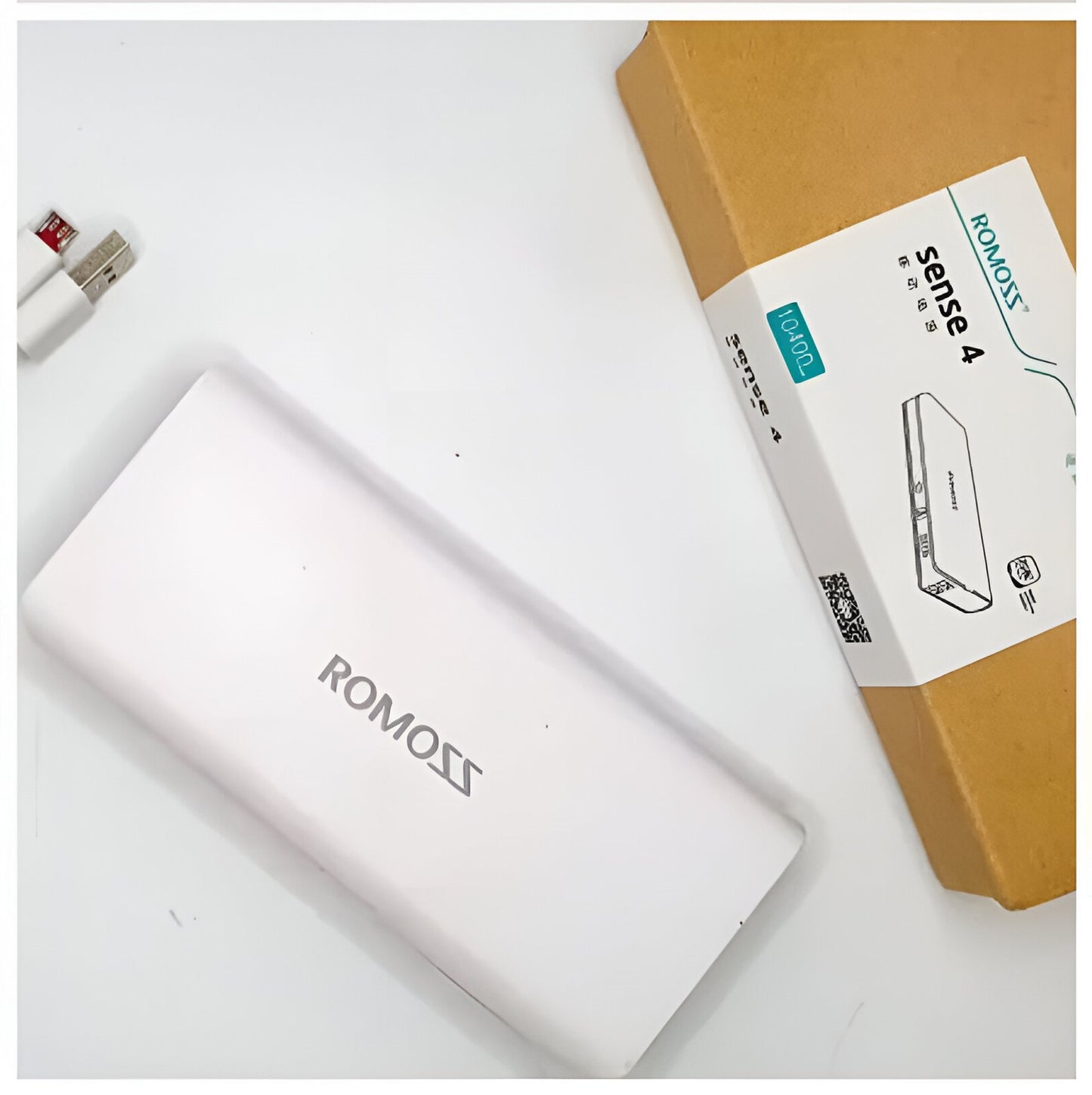 Romoss Sense4 PowerBank with 10400mAh (Box Packing)