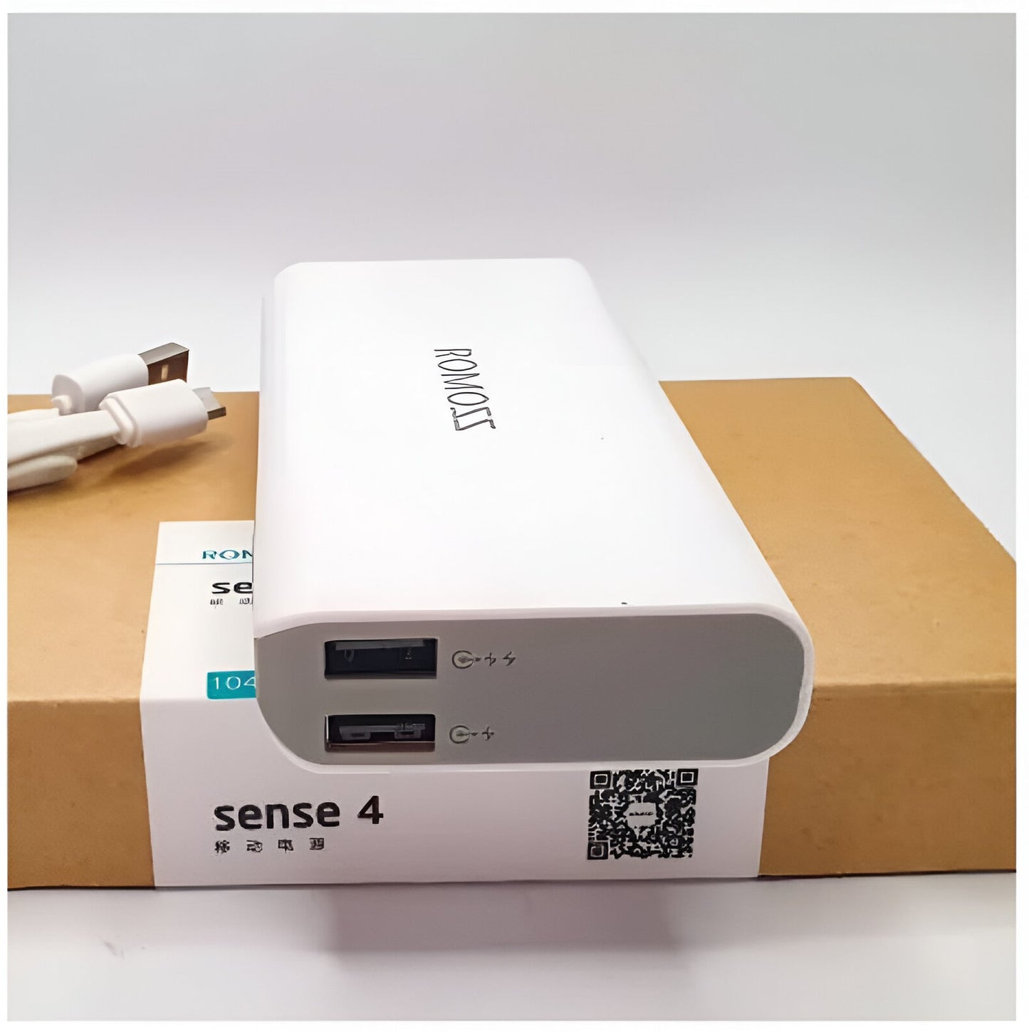 Romoss Sense4 PowerBank with 10400mAh (Box Packing)