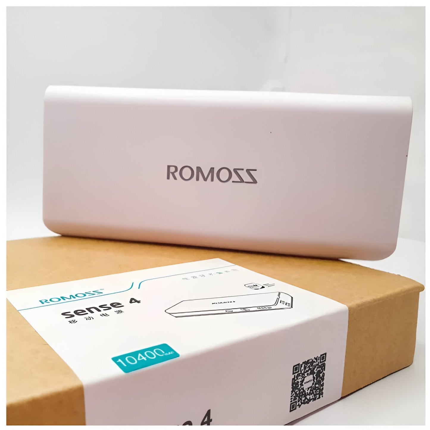 Romoss Sense4 PowerBank with 10400mAh (Box Packing)